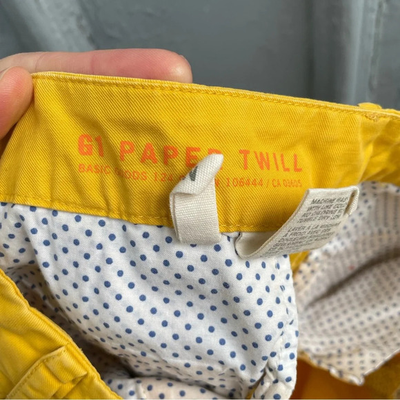 G1 Basic Goods Iconic  Chino Paper Twill Mustard cotton pants, size 2 - Picture 13 of 13